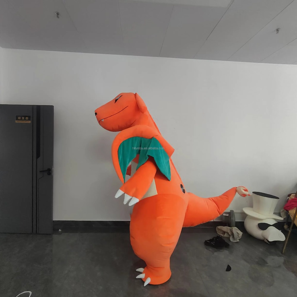 Maskot Dinosaurus Berjalan unt - Inflatable Dinosaur Costume Adult ulasan dan harga