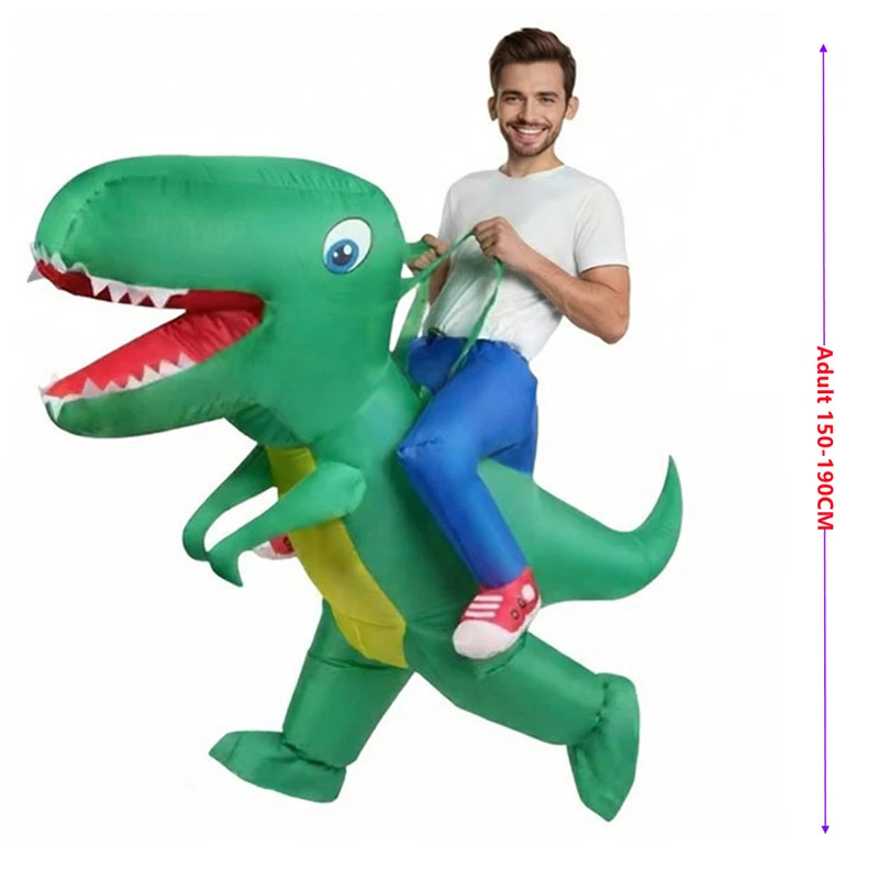Kostum T-Rex Tiup untuk Dewasa - Inflatable Dinosaur Costume Adult ulasan dan harga