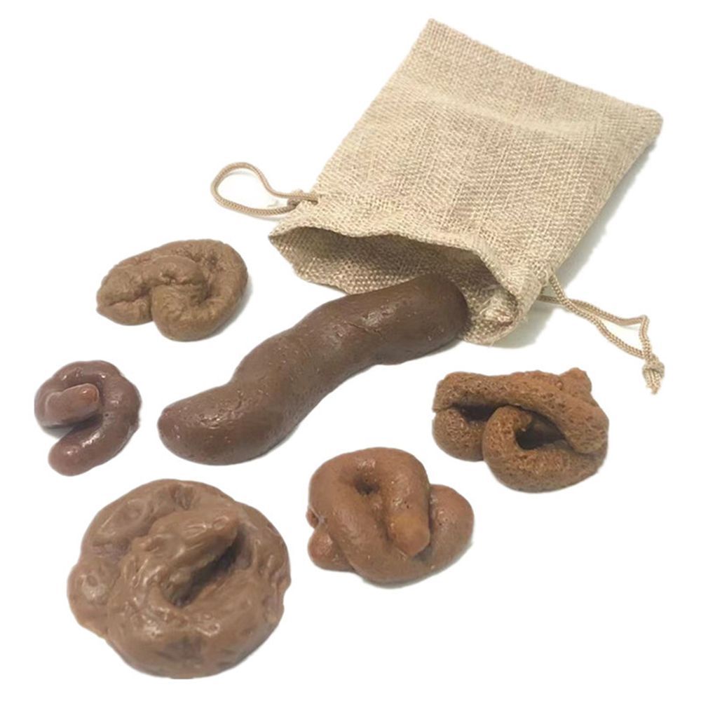 6Pcs Turd Tricky  Fool's Holid - Fake Poop Gag Gift ulasan dan harga