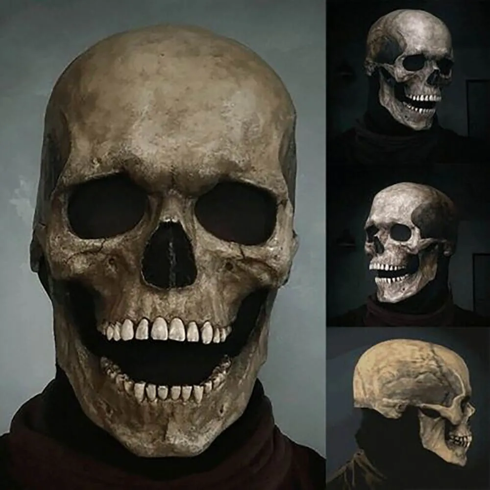 Masker Halloween lateks dekora - Led Purge Mask Halloween ulasan dan harga