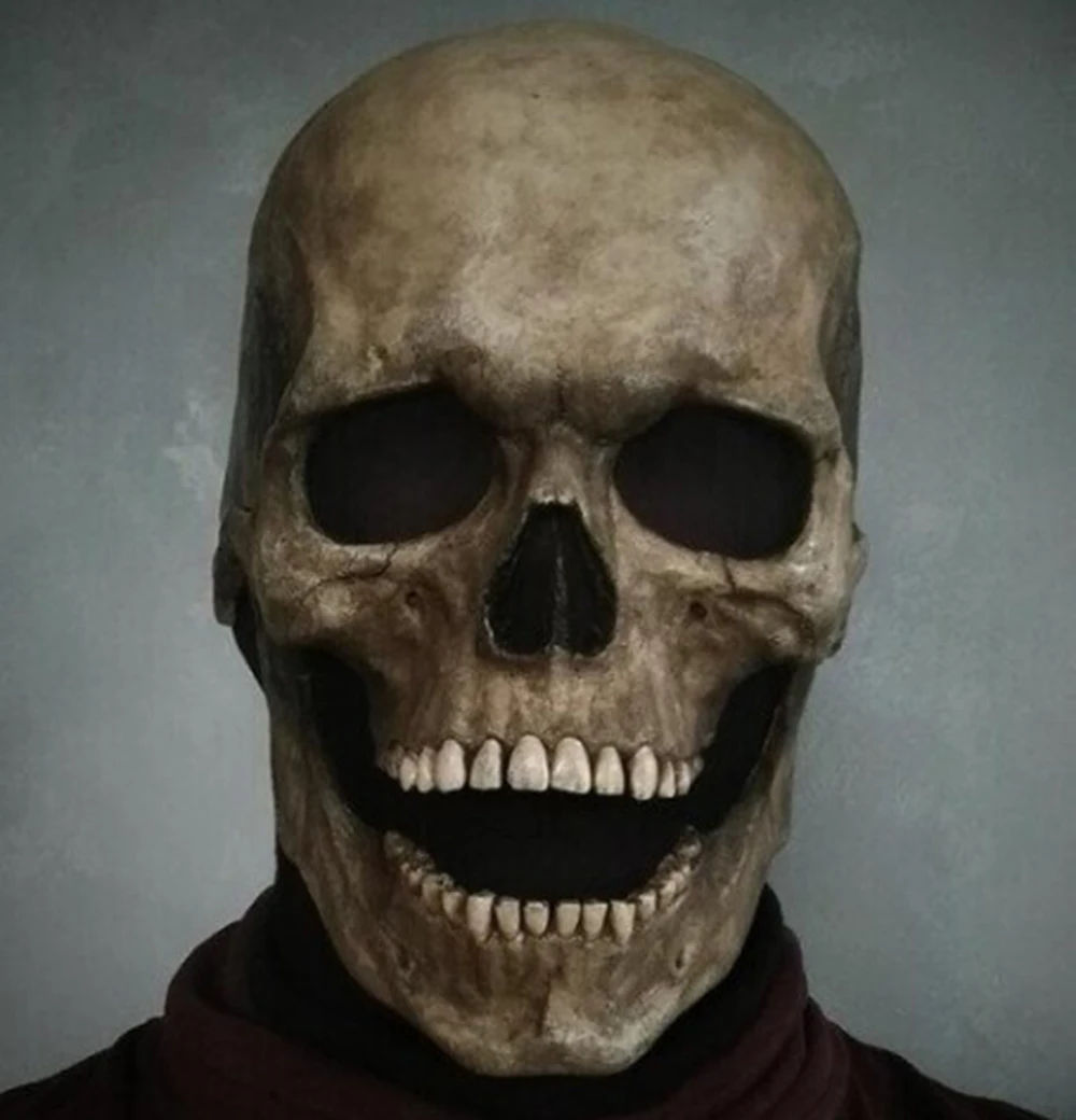 Masker Halloween lateks dekora - Led Purge Mask Halloween ulasan dan harga