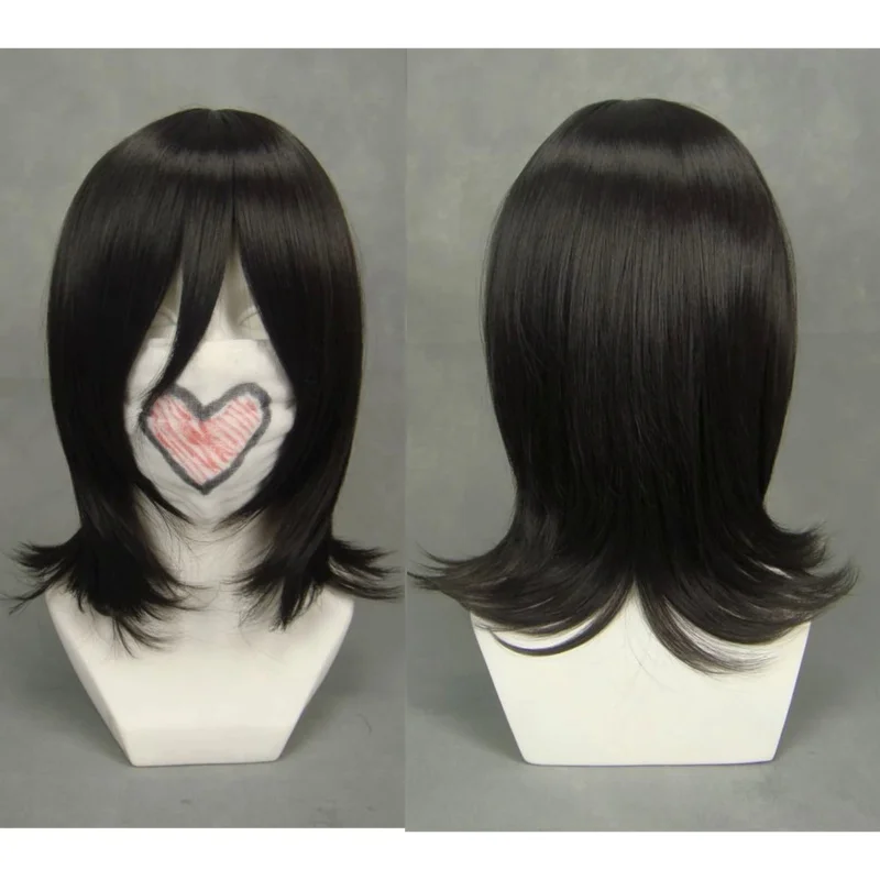 Rambut Sintetis Pendek Keritin - Anime Cosplay Wig Heat Resistant ulasan dan harga