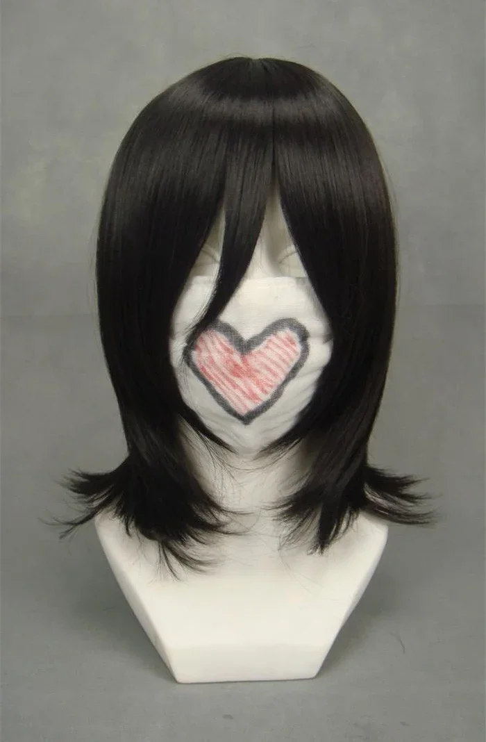 Rambut Sintetis Pendek Keritin - Anime Cosplay Wig Heat Resistant ulasan dan harga