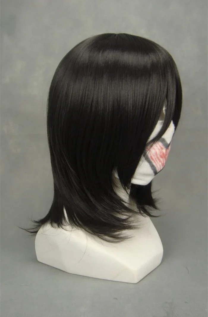 Rambut Sintetis Pendek Keritin - Anime Cosplay Wig Heat Resistant ulasan dan harga
