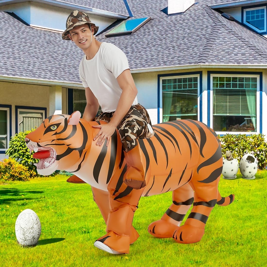Kostum Harimau Tiup untuk Dewa - Costumes ulasan dan harga
